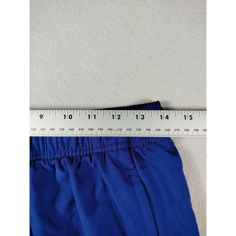 Nike Track Pants Mens Large Blue Dri-FIT Woven Elastic Waist Pockets‎ Athletic